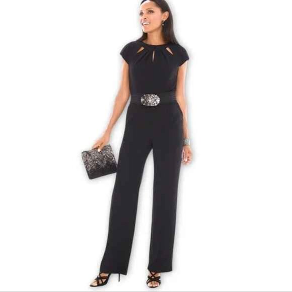 Chico's Cut-Out Jumpsuit size 0 (Small or US4) NWT - Picture 1 of 11